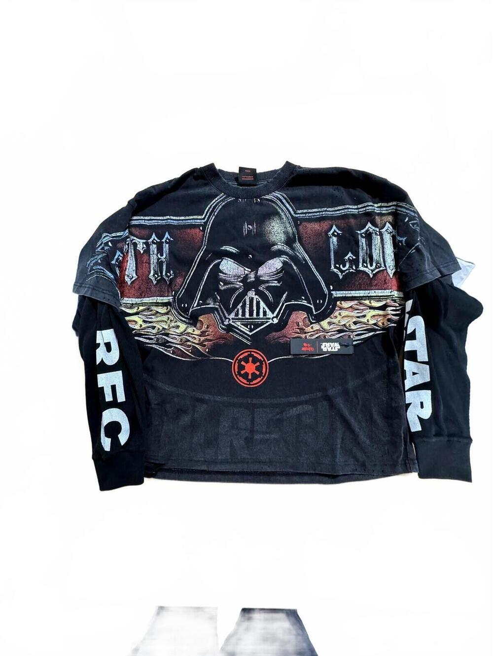 Civil Regime X Darth Vader Layered Long Sleeve T-Shirt